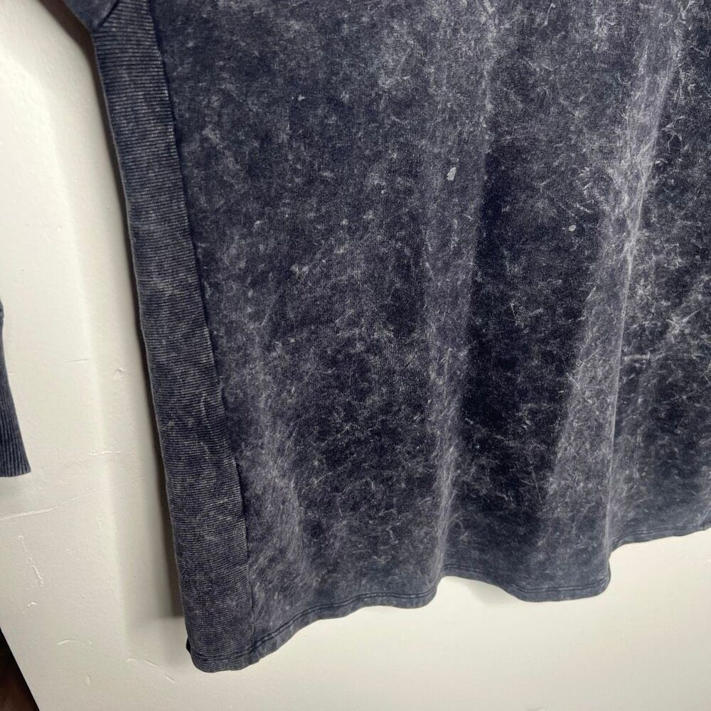All in Motion Black Acid Washed Sweatshirt - Picture 2 of 10